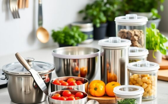 Eco-Friendly Kitchenware: Sustainable Choices for a Greener Home